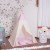 Детская палатка (вигвам) Springos Tipi XXL TIP12 White/Pink