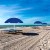 Пляжный зонт с регулируемой высотой и наклоном Springos 180 см BU0007