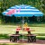 Пляжна парасолька з регульованою висотою та нахилом Springos 180 см BU0013