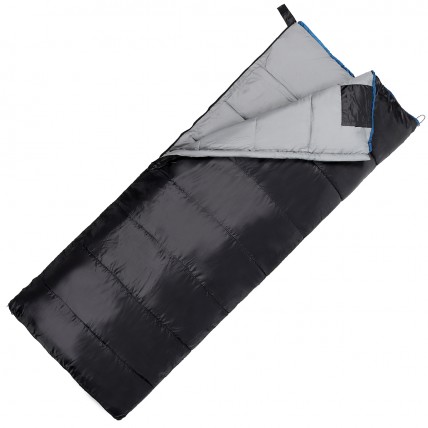 Спальный мешок (спальник) одеяло SportVida SV-CC0068 -3 ...+ 21°C R Black/Grey