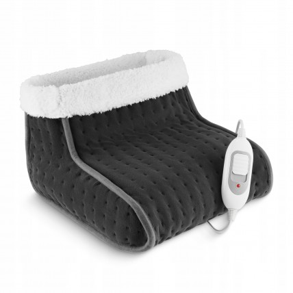 Грілка для ніг електрична 4FIZJO з таймером та регулюванням Grey/White (P-5905973403627)
