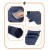 Коврик самонадувающийся Springos 193 x 66 x 3.5 см с подушкой PM054 Navy Blue