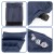 Коврик самонадувающийся Springos 193 x 66 x 3.5 см с подушкой PM054 Navy Blue