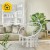 Кресло-качели 4FIZJO Boho Dream 80 см подвесное, плетеное Grey (P-5905973404525)