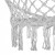 Подвесное кресло-качели (плетеное) Springos SPR0040 Grey