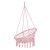Підвісне крісло-гойдалка (плетене) Springos SPR0042 Pink