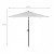 Зонт садовый стоячий (для террасы, пляжа) с наклоном Springos 250 см GU0012