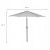 Зонт садовый стоячий (для террасы, пляжа) с наклоном Springos 290 см GU0015