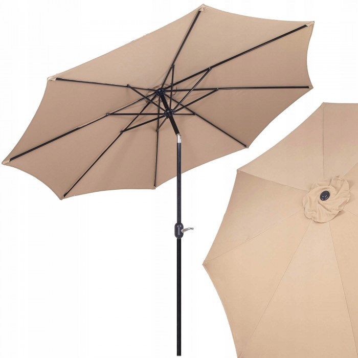 Зонт садовый стоячий (для террасы, пляжа) с наклоном Springos 290 см GU0016