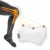 Подушка ортопедична 4FIZJO Support 24 x 21.5 см для для ніг та колін White (P-5907739317056)