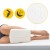 Подушка ортопедична 4FIZJO Support 24 x 21.5 см для для ніг та колін White (P-5907739317056)