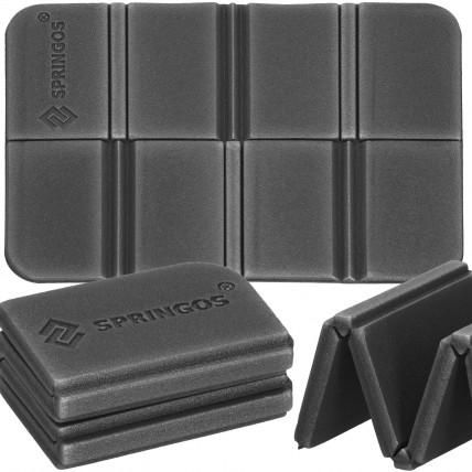 Сидушка туристическая Springos XPE 37.5 x 28 x 0.6 см складная PM0013 Black