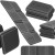 Сидушка туристическая Springos XPE 37.5 x 28 x 0.6 см складная PM0013 Black