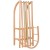 Санки деревянные Springos 90 см со спинкой SAN001