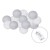 Гірлянда на батарейках Springos Cotton Balls 2 м 10 LED CL0031 Warm White