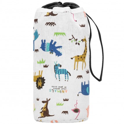 Кошик-сумка для зберігання з килимком Springos 2 л текстильний для іграшок та аксесуарів HA0132
