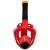 Маска для снорклінгу (плавання) SportVida SV-DN0021 Size S/M Black/Red