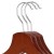 Набір дерев'яних плечиків (вішаків) для одягу 3 шт Springos HG0040