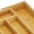 Органайзер-лоток для столовых приборов Springos 45-28 x 33.5 см раздвижной из бамбука HA5089