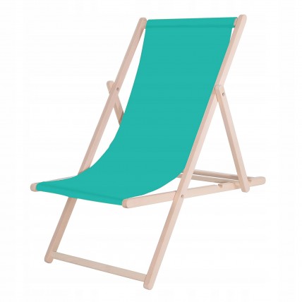 Шезлонг (крісло-лежак) дерев'яний для пляжу, тераси та саду Springos DC0001 TR