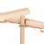 Шезлонг (кресло-лежак) деревянный для пляжа, террасы и сада Springos DC0003 RED