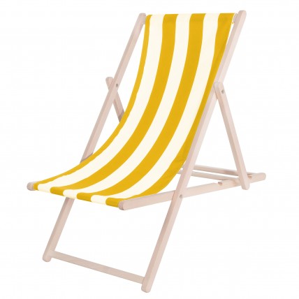 Шезлонг (крісло-лежак) дерев'яний для пляжу, тераси та саду Springos DC0010 DSWY