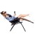 Шезлонг (крісло-лежак) для пляжу, тераси та саду Springos Zero Gravity GC0002