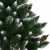 Искусственная елка Springos 190 см сосна со стволом заснеженная с шишками CT0047