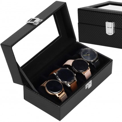Скринька (органайзер) для зберігання годинників Springos 21 x 11 x 8.5 см HA1051