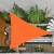 Тент-парус теневой для дома, сада и туризма Springos 5 x 5 x 5 м SN0015 Flame Orange