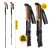 Трекінгові палиці Mountain Goat Active 38-130 см Black (P-5905973404679)