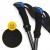 Трекинговые палки Mountain Goat Peak+ 60-135 см Black/Blue (P-5907739318268)