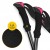 Трекінгові палиці Mountain Goat Peak+ 65-135 см Black/Pink (P-5905973404648)