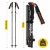 Трекинговые палки Mountain Goat Pro+ 43-130 см Black/Orange (P-5907739318251)