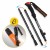 Трекинговые палки Mountain Goat Pro+ 43-130 см Black/Orange (P-5907739318251)