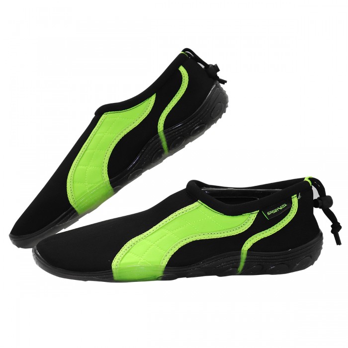 Взуття для пляжу і коралів (аквашузи) SportVida SV-GY0004-R44 Size 44 Black/Green