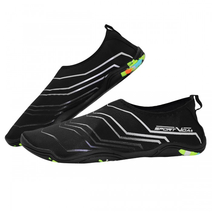 Взуття для пляжу і коралів (аквашузи) SportVida SV-GY0006-R41 Size 41 Black/Grey