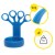 Еспандер для пальців та зап'ястя Cornix Finger Gripper 4 кг XR-0223