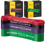 Еспандер-петля 4FIZJO Power Band 6-36 кг (резина для фітнесу і спорту) набір 4 шт 4FJ0063