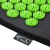 Килимок акупунктурний з валиком 4FIZJO Аплікатор Кузнєцова 128 x 48 см 4FJ0048 Black/Green