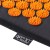 Килимок акупунктурний з валиком 4FIZJO Аплікатор Кузнєцова 128 x 48 см 4FJ0049 Black/Orange