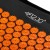 Килимок акупунктурний з валиком 4FIZJO Аплікатор Кузнєцова 72 x 42 см 4FJ0042 Black/Orange