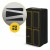 Клин-платформа 4FIZJO Slant Board 3 уровня для приседаний и растяжки Black (P-5905973400312)