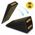 Клин-платформа 4FIZJO Slant Board 3 уровня для приседаний и растяжки Black (P-5905973400312)