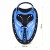 Лопатки для плавання в басейні TSUNAMI Swimming Paddles 2 шт Black/Blue (P-5905973405355)