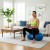 М'яч для фітнесу (арахіс) Actiget Air Ball Peanut 40 x 85 см ACT0150 Blue