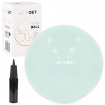 М'яч для фітнесу (фітбол) Actiget 65 см з насосом ACT0144 Mint