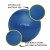 М'яч для фітнесу (фітбол) Cornix 55 см Anti-Burst XR-0015 Blue