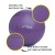 М'яч для фітнесу (фітбол) Cornix 65 см Anti-Burst XR-0022 Violet