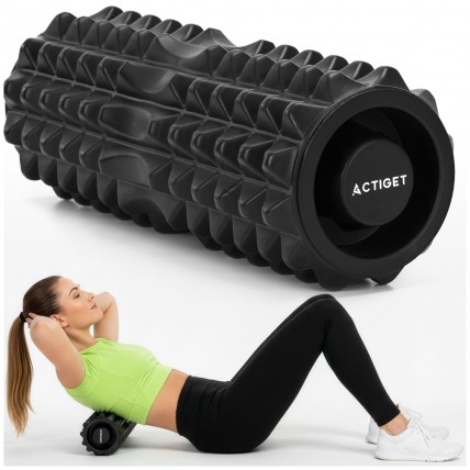 Массажный ролик Actiget EVA 33 x 13 см (валик, роллер) ACT0099 Black Массажный ролик Actiget EVA 33 x 13 см (валик, роллер) ACT0099 Black